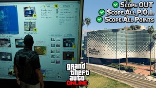 GTA Online Diamond Casino Heist 2024 Scope Out Casino Scope All POI Scope All Access Points [upl. by Rattan]