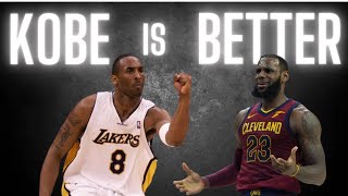 Kobe IS Above LeBronDEFINITELY [upl. by Annavaj]