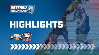 Highlights  Barrow Raiders v Batley Bulldogs [upl. by Shanney]