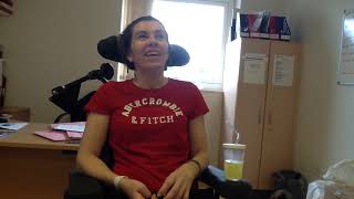 Clodagh Dunlop Locked in syndrome speech and language therapy [upl. by Ennovihs]