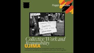 Kwanzaa with NMAAHC Kids UJIMA [upl. by Akimert]