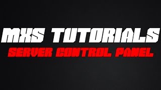 FlowTech Server Control Panel Tutorial [upl. by Bekaj]