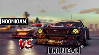 Ford Hoonicon vs Audi S1 Hoonitron 4K [upl. by Odirfliw]