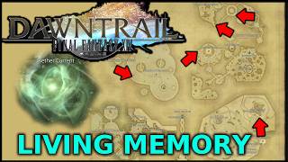 ALL Living Memory Aethercurrent LOCATIONS  Visual Guide  FFXIV Dawntrail patch 70 [upl. by Napas467]