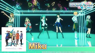 HATSUNE MIKU COLORFUL STAGE  Miku by Anamanaguchi 3D Music Video [upl. by Thistle]