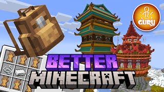 How to get backpack infested temple and bathhouse  Better Minecraft Mod [upl. by Auohc]