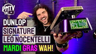 Dunlop Leo Nocentelli Cry Baby Mardi Gras Wah Pedal  The Funk Legends NEW Signature Wah Pedal [upl. by Ley]