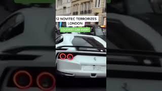 Ferrari 812 novitec terrorises London [upl. by Hacker]