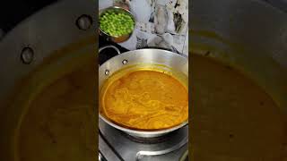 Matar paneer recipe 🧅🧄😋🫕food minivlog cooking [upl. by Gyatt]