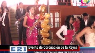 EVENTO DE CORONACION DE LA REYNA DE LA ESCUELA SECUNDARIA TEC No 7 [upl. by Dobbins]