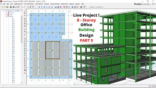 PART 5  Complete Design and Detailing of Reinforced Concrete Building using Protastructure [upl. by Aggappera856]