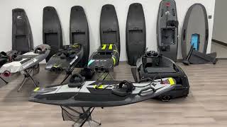 RUSH WAVE 2024 new model Electric Surfboard Surfingpower jet surfboard RUSHWAVE [upl. by Yarod]