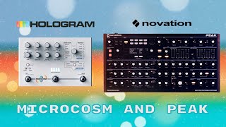 Hologram Microcosm and Novation Peak sound design [upl. by Ellocin920]