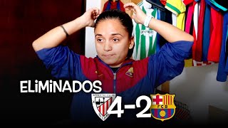 Reacción ATHLETIC de BILBAO vs BARCELONA 42 ELIMINADOS  Dúo Dinámico [upl. by Kachine]