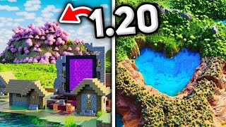 Best Village Seed In Crafting And Building And Minecraft 120 🙃 [upl. by Nerrol]