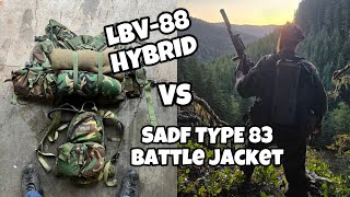 LBV88  Molleii FLC Hybrid Update and comparison to the SADF Type 83 Battle jacket [upl. by Nerrol]