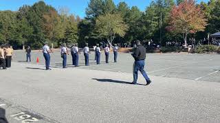 MCHS JROTC CMS Drill Meet  Armed Squad [upl. by Aelam]