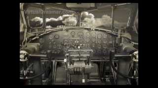 B17 Bomber Sound for Sleeping  2 Hour Long Prop Airplane Audio [upl. by Nnorahs715]