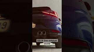 I20 N line exhaust sound i20 i20nline exhaustsound [upl. by Jade]