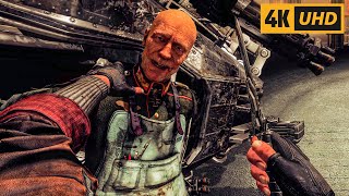 Eliminate Deathshead  Final Boss Fight  Wolfenstein The New Order 4K60FPS Gameplay [upl. by Ttergram861]