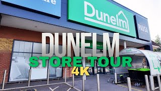 Dunelm Store Tour  A Retail Wonderland Haul 4K [upl. by Ekyt]