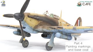 Arma Hobby Hawker Hurricane MkIIc 148 Part 4 Painting [upl. by Ocir520]