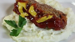 Meatloaf Recipe The Classic Way to Make Meatloaf  Tender and Juicy [upl. by Carry]