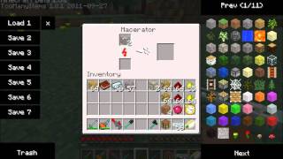 IndustrialCraft 20 Tutorials  Macerator [upl. by Ecile]