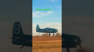 Bearcat smooth landinglandingrc rcplane [upl. by Elrebmik124]