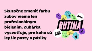 Skutočne zmeniť farbu zubov vieme len profesionálnym bielením Pre koho sú lepšie pasty a pásiky [upl. by Enerak818]