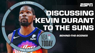 Brian Windhorst gives a behindthescenes breakdown of Kevin Durants trade to the Suns  NBA Today [upl. by Iznyl427]