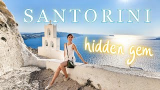 Hidden Gems in Santorini — Pyrgos amp Megalochori [upl. by Drolet]