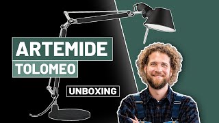 Artemide TOLOMEO Mini Tavolo Tischleuchte Unboxing amp Aufbau [upl. by Barkley451]