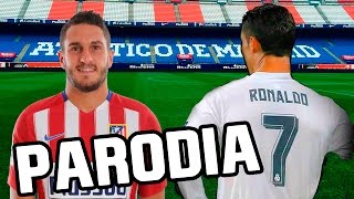 Canción Atletico Madrid vs Real Madrid 03 Parodia Shakira  Chantaje ft Maluma 20162017 [upl. by Aicilaf]