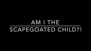 Am I the scapegoated child Find out with one question [upl. by Arluene]