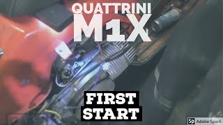 vespa QUATTRINI M1X first start  FMPguides  Solid PASSion [upl. by Mukerji]