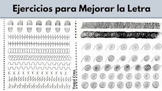 Ejercicios para Mejorar la Letra ✍️ Aprende a Mejorar tu Letra [upl. by Hajin734]