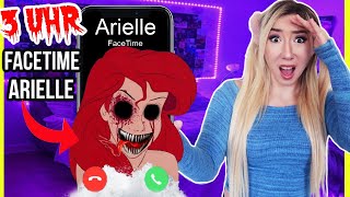 RUFE ARIELLE die MEERJUNGFRAU aus Kino niemals um 3 Uhr Nachts ohne FREUNDIN auf FACETIME an HILFE [upl. by Tessler557]