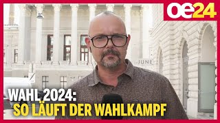 Wahl 2024 So läuft der Wahlkampf [upl. by Ploch]