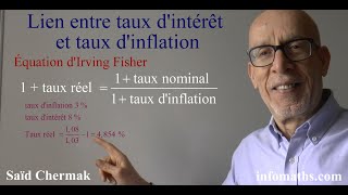 DSCG UE 2 DCG UE 6 TAUX DINTÉRÊT ET TAUX DINFLATION [upl. by Ainatit]