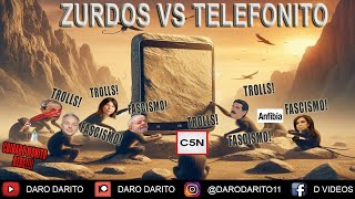 ZURDOS CENSURADORES DOMADOS POR EL TELEFONITO [upl. by Nahgen]