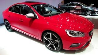 2014 Volvo S60 T6 AWD RDesign  Exterior and Interior Walkaround  2013 Frankfurt Motor Show [upl. by Morty653]