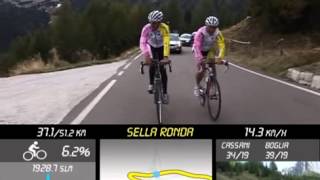 The Sellaronda 4 Passes Bike Tour Italys Classic Climbs [upl. by Arracot]