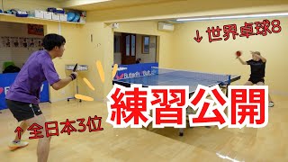 必見！世界卓球8になった私の練習メニュー🏓 [upl. by Harbour]