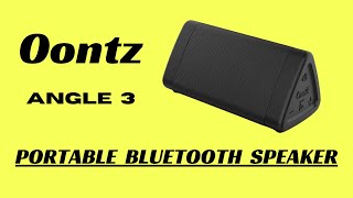 Oontz Angle 3 Bluetooth Speaker REVIEW [upl. by Nilyaj]