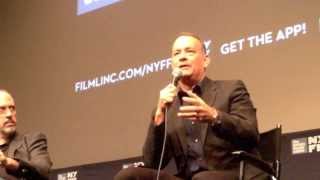 Tom Hanks on Captain Phillips and Acting At The 51st NYFF 2013 [upl. by Cynde]