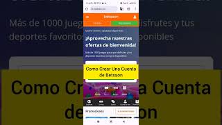 ¿Cómo Crear una Cuenta en Betsson [upl. by Sinoda]