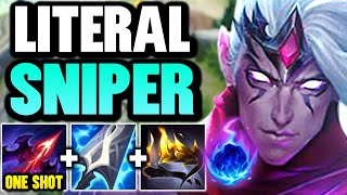 WHEN VARUS HITS 675 AD HIS ARROWS BECOME A LITERAL ONE SHOT MAX SNIPER BUILD [upl. by Gayel]