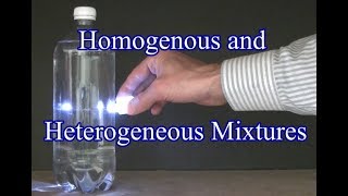 Heterogeneous and Homogeneous Mixtures [upl. by Yenatirb]