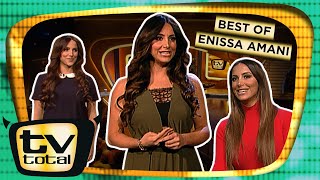 Jeder hat eine Meinung über sie  Best of Enissa Amani  TV total [upl. by Inalaehak572]